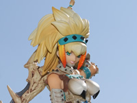 女剣士 顔のアップ