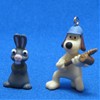 グルミット&ウサギ